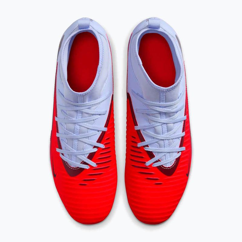 Herren Nike Phantom 6 High Club FG/MG Fußballschuhe royal tint/bright crimson 6