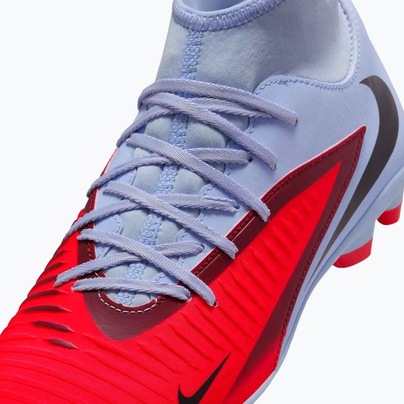 Herren Nike Phantom 6 High Club FG/MG Fußballschuhe royal tint/bright crimson 7