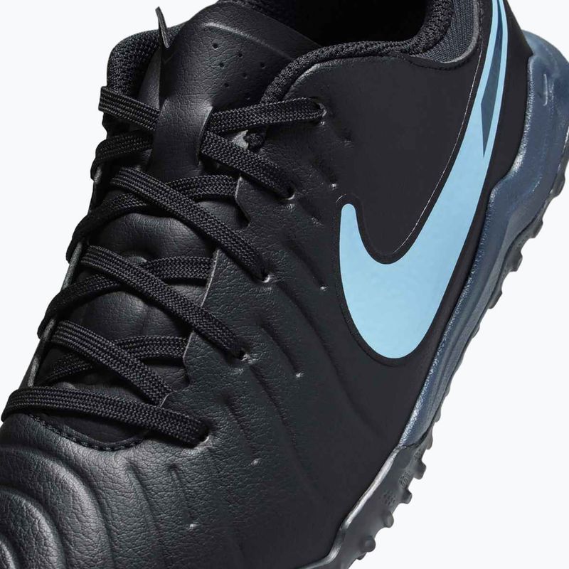 Nike Tiempo Legend 10 Academy TF Fußballschuhe für Kinder schwarz/schwarz 14