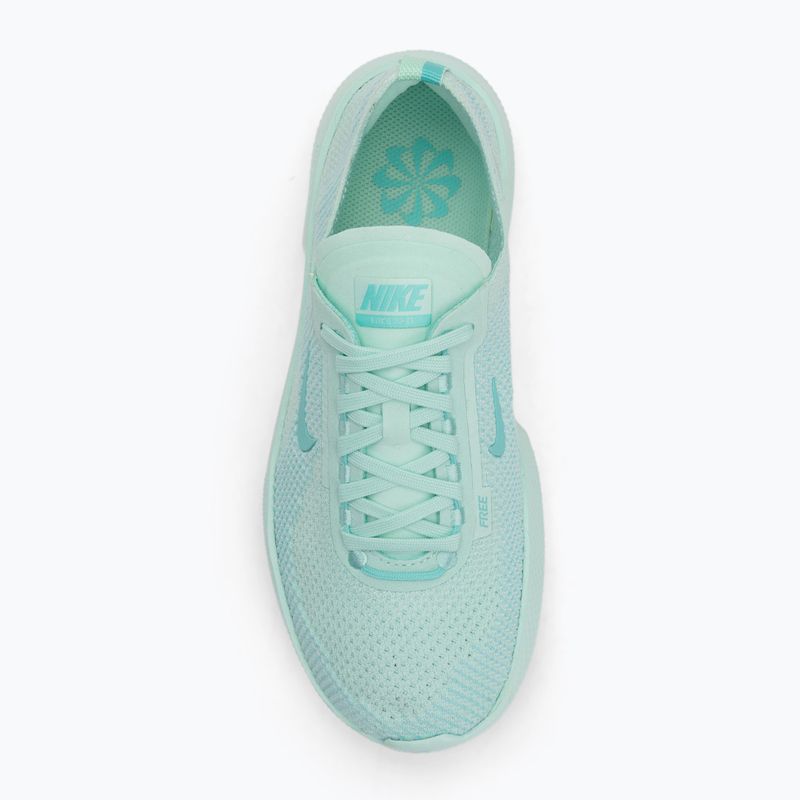 Nike Free 2025 Damen Trainingsschuhe mint foam/bleached turquoise/glacier blue 5