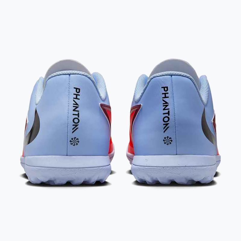 Herren Nike Phantom 6 Low Club TF Fußballschuhe royal tint/bright crimson/schwarz 4
