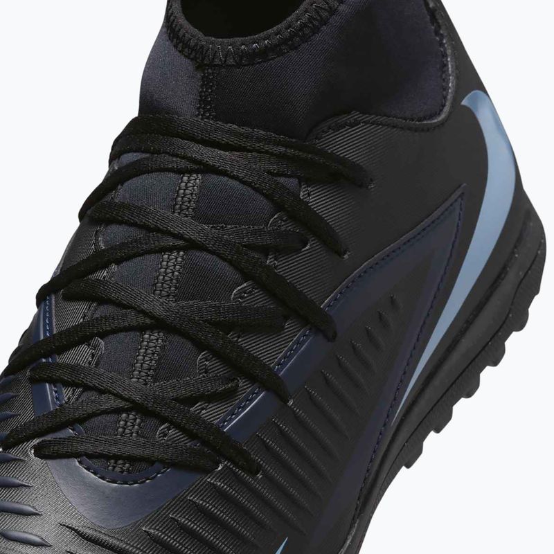 Herren Fußballschuhe Nike Phantom 6 High Club TF schwarz/schwarz 8