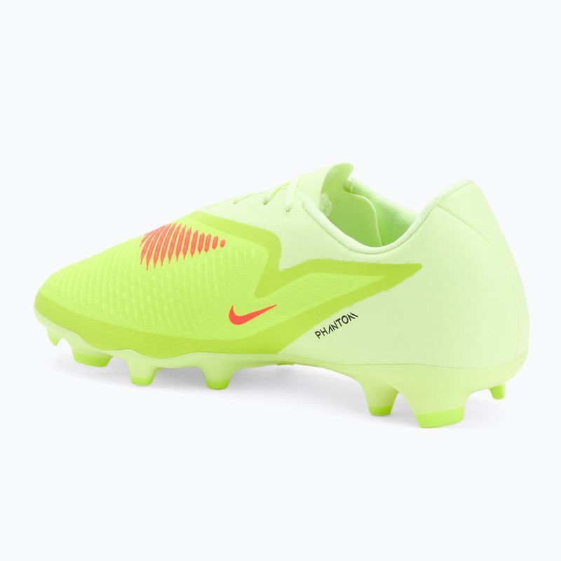 Herren Fußballschuhe Nike Phantom 6 Low Academy FG/MG Hyper Crimson/Limelight/Black 3