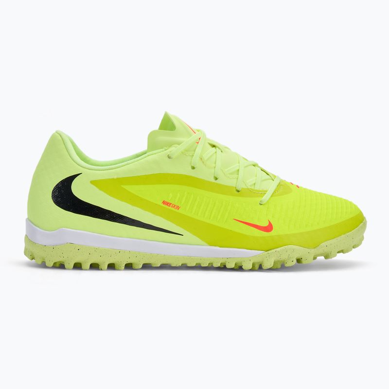 Herren Fußballschuhe Nike Phantom 6 Low Academy TF Hyper Crimson/Limelight/Black 2