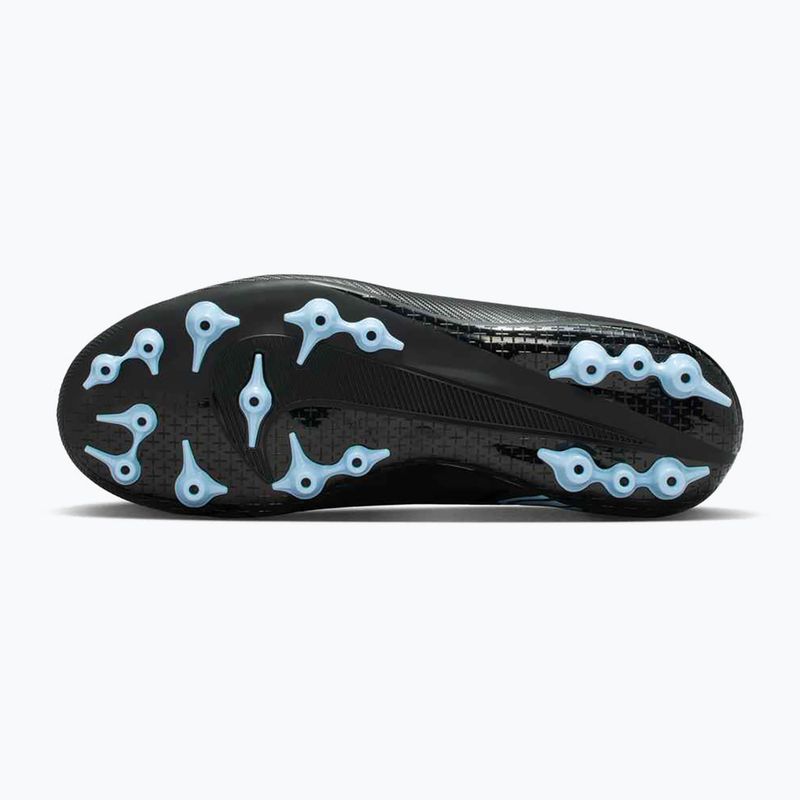 Kinder Fußballschuhe Nike Mercurial Vapor 16 Academy AG schwarz/eisblau 5