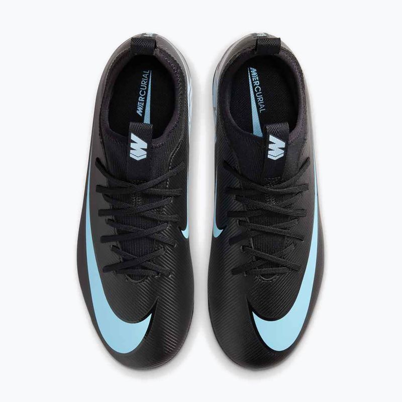 Kinder Fußballschuhe Nike Mercurial Vapor 16 Academy AG schwarz/eisblau 6