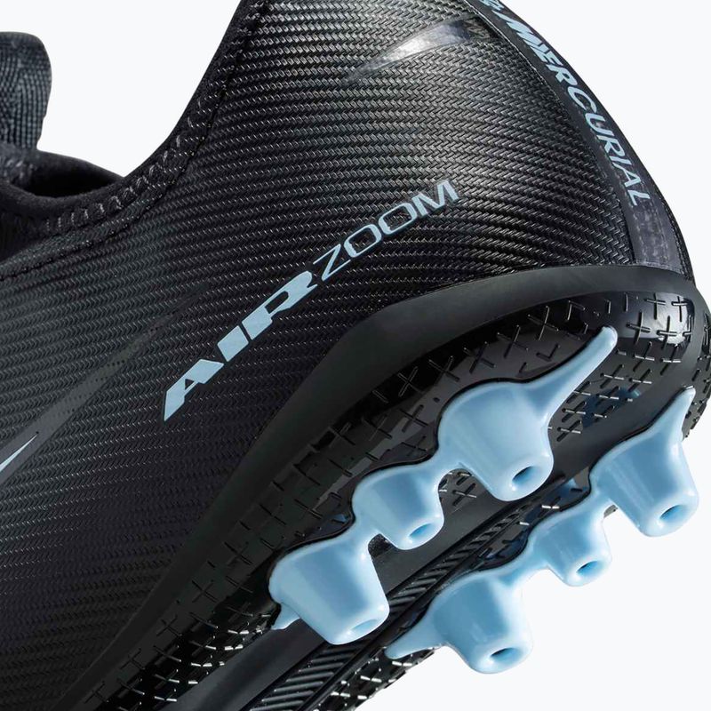 Kinder Fußballschuhe Nike Mercurial Vapor 16 Academy AG schwarz/eisblau 8