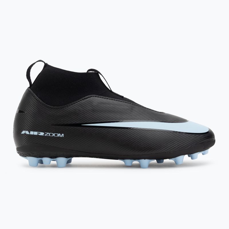 Kinder Fußballschuhe Nike Mercurial Superfly 10 Academy AG schwarz/eisblau 2