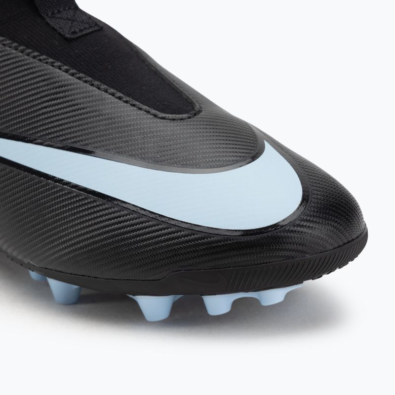 Kinder Fußballschuhe Nike Mercurial Superfly 10 Academy AG schwarz/eisblau 7