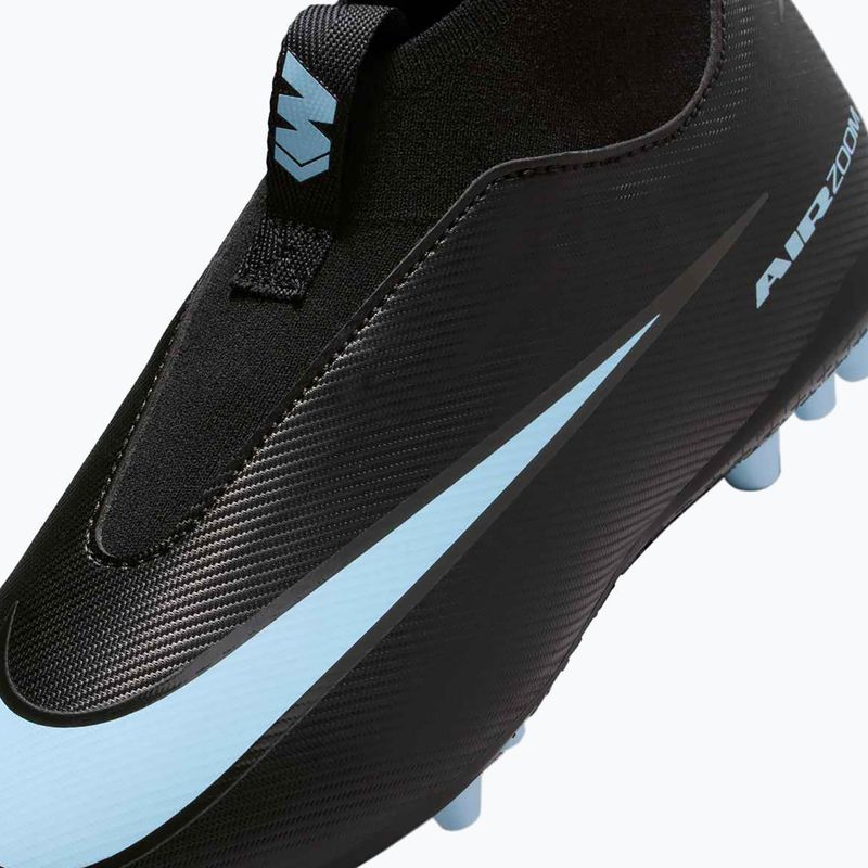Kinder Fußballschuhe Nike Mercurial Superfly 10 Academy AG schwarz/eisblau 8