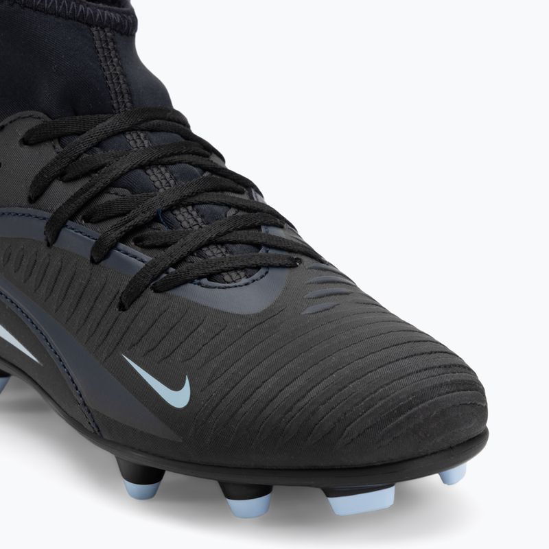 Nike Phantom 6 High Club FG/MG schwarz/schwarz Kinder Fußballschuhe 7