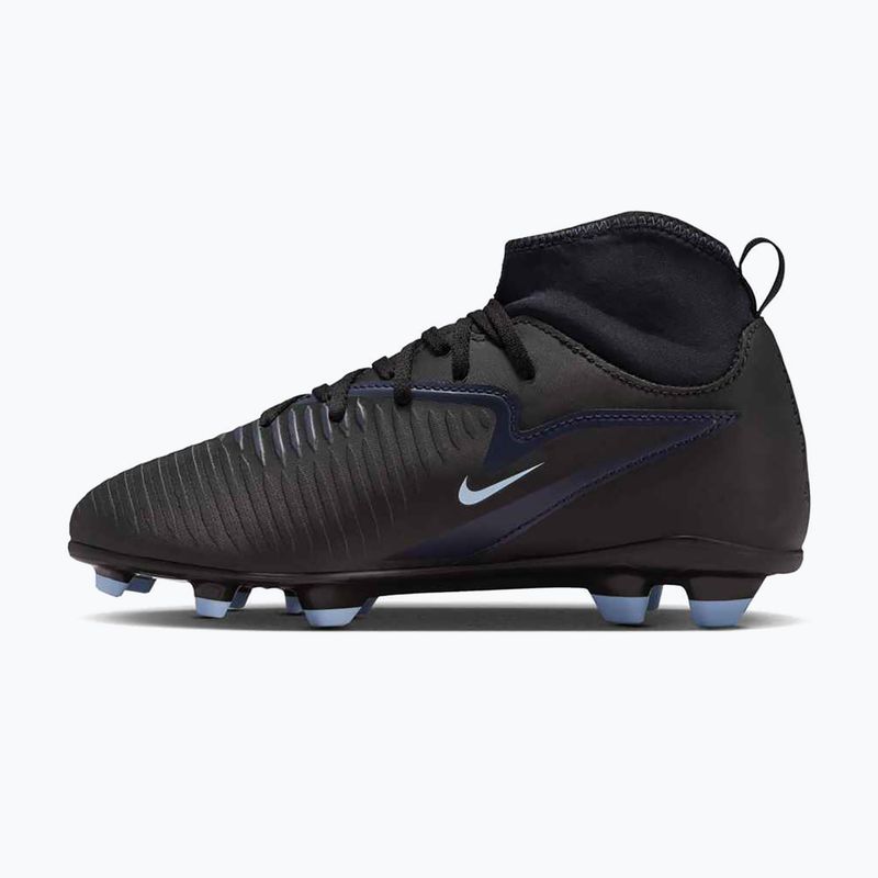 Nike Phantom 6 High Club FG/MG schwarz/schwarz Kinder Fußballschuhe 9