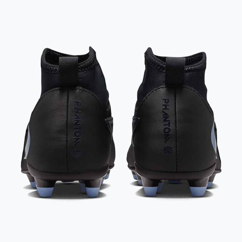 Nike Phantom 6 High Club FG/MG schwarz/schwarz Kinder Fußballschuhe 11