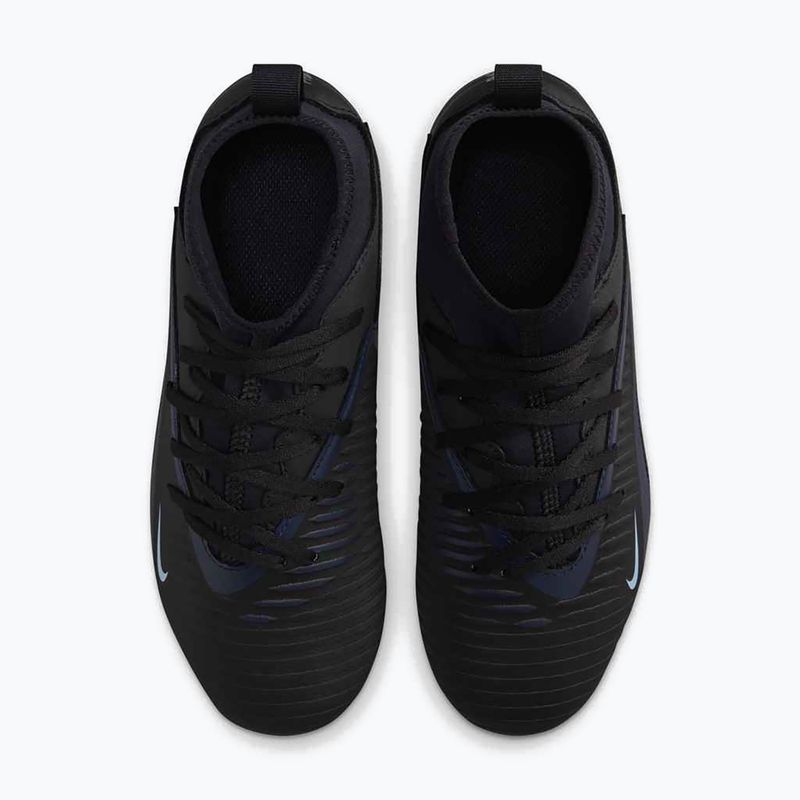 Nike Phantom 6 High Club FG/MG schwarz/schwarz Kinder Fußballschuhe 13
