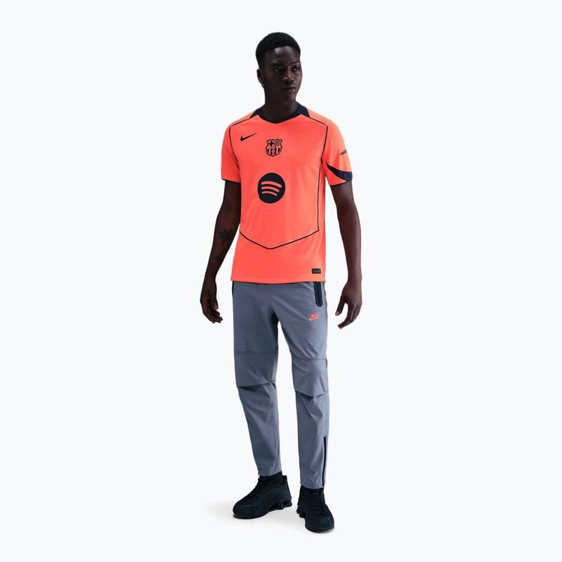 Herren Fußballtrikot Nike FC Barcelona 2025/26 Stadium Third bright mango/midnight navy/midnight navy 2