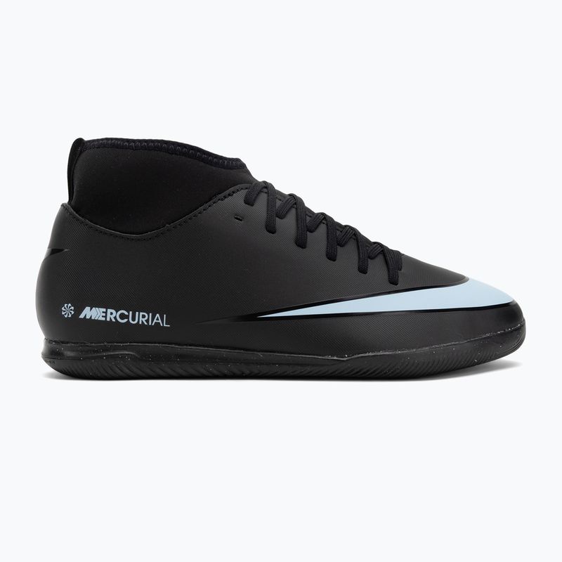 Kinder Fußballschuhe Nike Mercurial Superfly 10 Club schwarz/eisblau 2