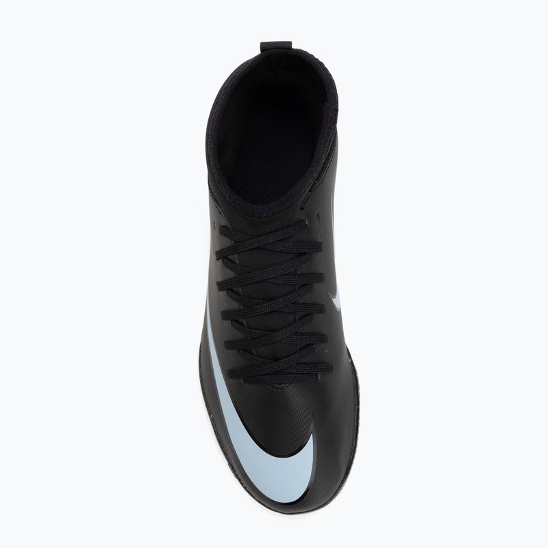 Kinder Fußballschuhe Nike Mercurial Superfly 10 Club schwarz/eisblau 5