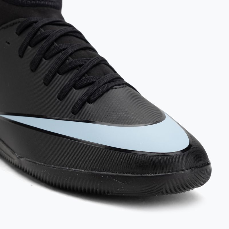 Kinder Fußballschuhe Nike Mercurial Superfly 10 Club schwarz/eisblau 7