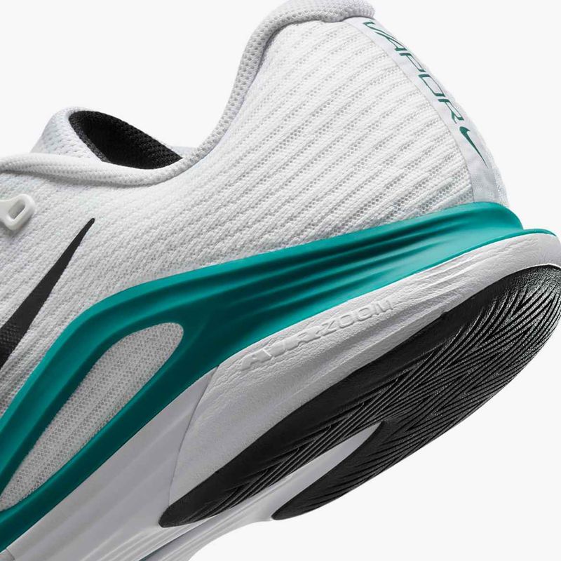 Herren Tennisschuhe Nike Vapor 12 weiß / schwarz / radiant emerald 16