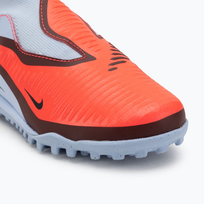 Nike Phantom 6 High Academy TF Kinder-Fußballschuhe royal tint/bright crimson/schwarz 7