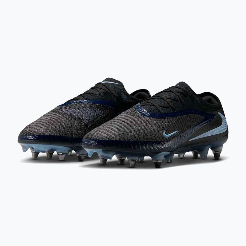 Herren Nike Phantom 6 Low Elite SG-Pro Fußballschuhe schwarz/schwarz 8