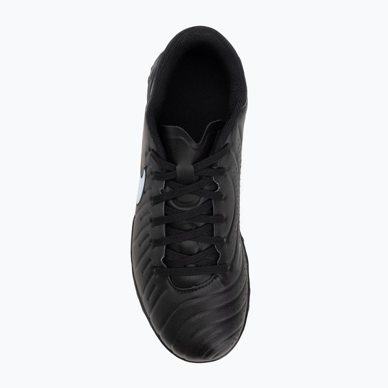 Nike Tiempo Legend 10 Academy TF Fußballschuhe für Kinder schwarz/schwarz 5