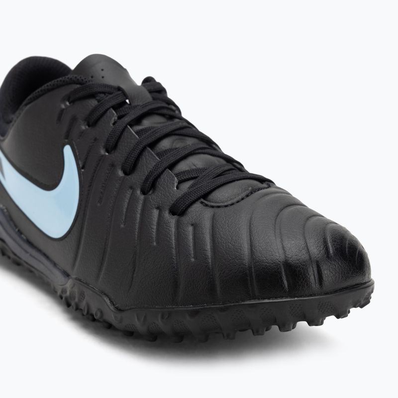 Nike Tiempo Legend 10 Academy TF Fußballschuhe für Kinder schwarz/schwarz 7