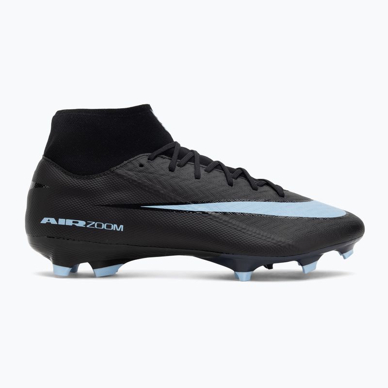 Herren Fußballschuhe Nike Mercurial Superfly 10 Academy MG schwarz/eisblau 2