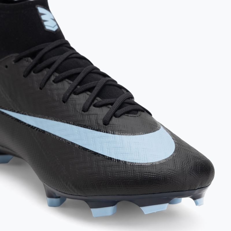 Herren Fußballschuhe Nike Mercurial Superfly 10 Academy MG schwarz/eisblau 7