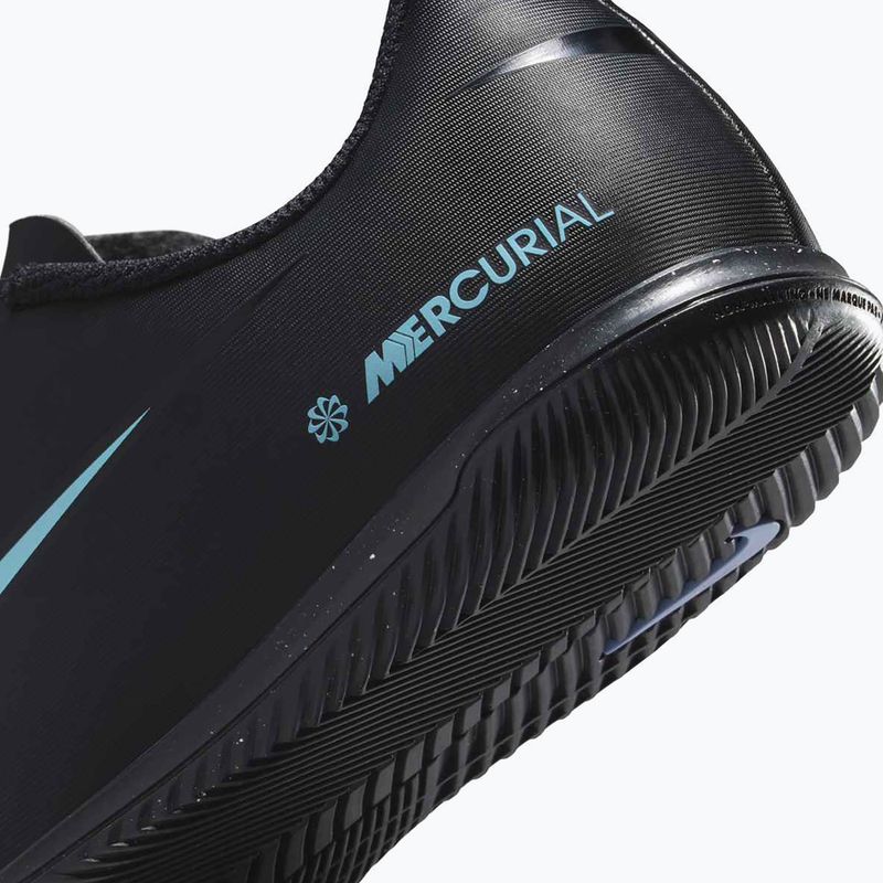 Kinder Fußballschuhe Nike Mercurial Vapor 16 Club IC schwarz/eisblau 15