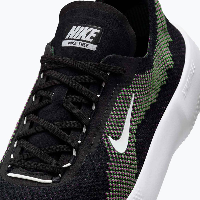 Herren Trainingsschuhe Nike Free 2025 black/white/green strike/vivid purple 9