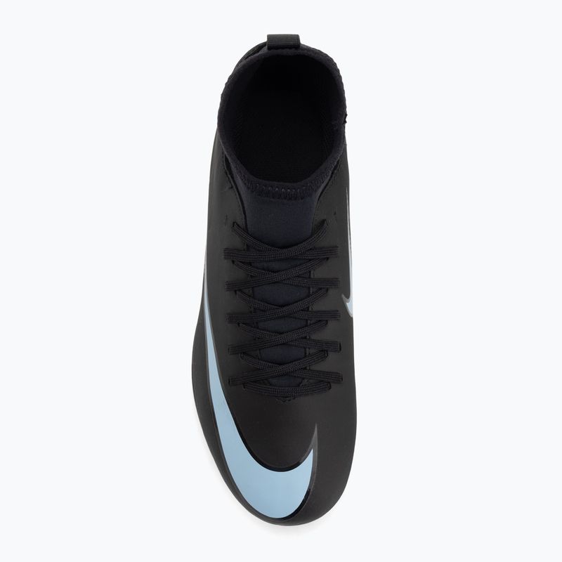 Kinder Fußballschuhe Nike Mercurial Superfly 10 Club FG/MG schwarz/eisblau 5