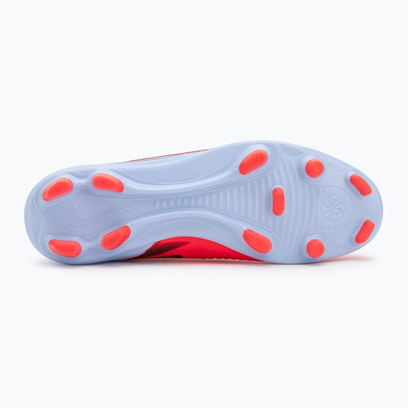 Herren Nike Phantom 6 High Club FG/MG Fußballschuhe royal tint/bright crimson 4