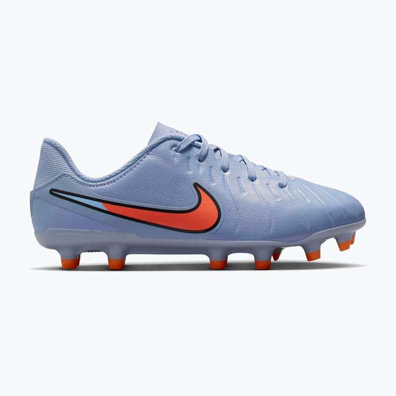 Nike Tiempo Legend 10 Academy FG/MG blau eclipse/schwarz Kinder Fußballschuhe