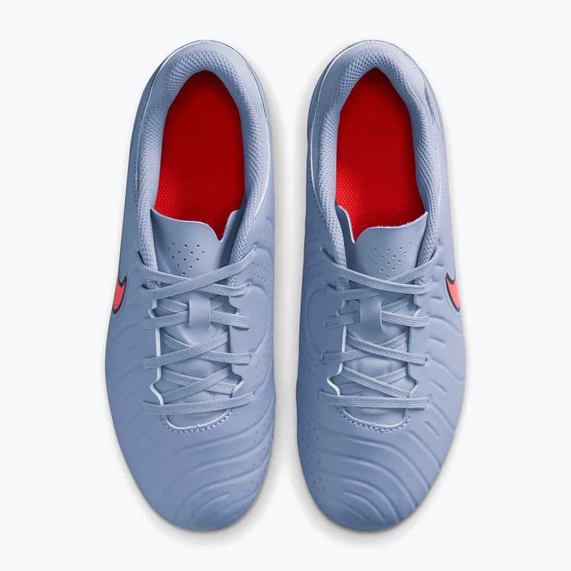 Nike Tiempo Legend 10 Academy FG/MG blau eclipse/schwarz Kinder Fußballschuhe 6