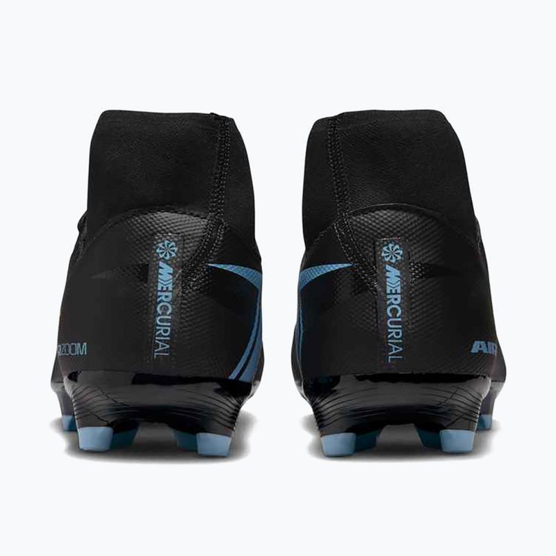 Herren Fußballschuhe Nike Mercurial Superfly 10 Academy MG schwarz/eisblau 11
