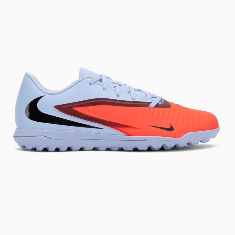 Herren Nike Phantom 6 Low Club TF Fußballschuhe royal tint/bright crimson/schwarz 2