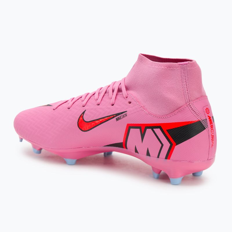 Männer Fußballschuhe Nike Mercurial Superfly 10 Academy MG magic flamingo/schwarz/total crimson 3