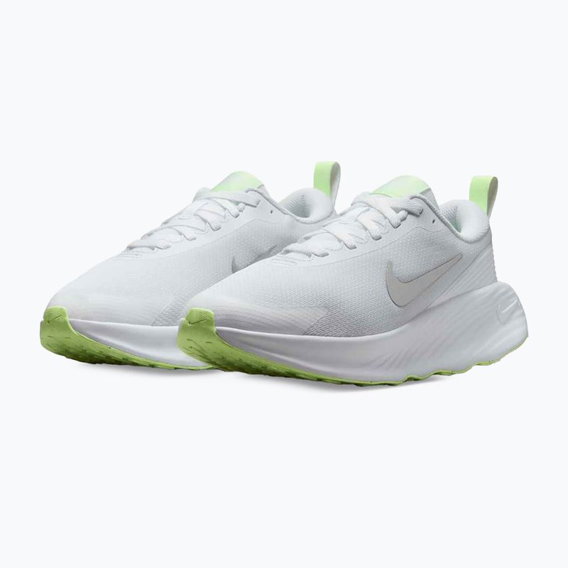Nike Promina Damen Schuhe Weiß/Metallic Silber/Bleiche Volt 10