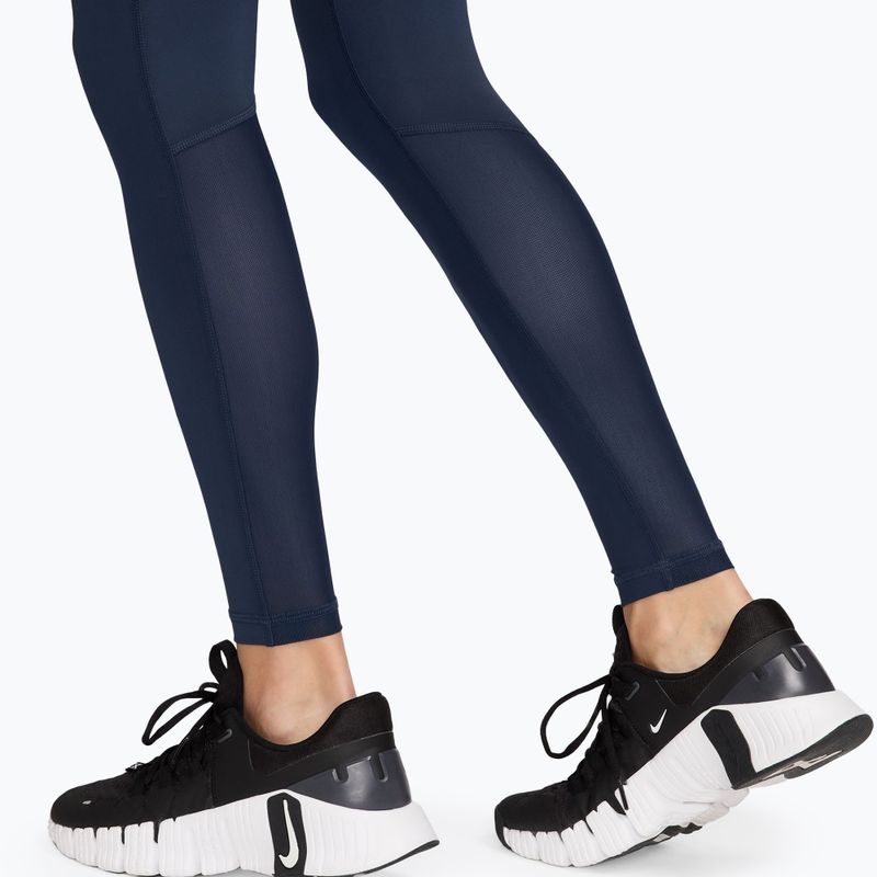 Damenleggings Nike Pro 365 Tight midnight navy/white 3