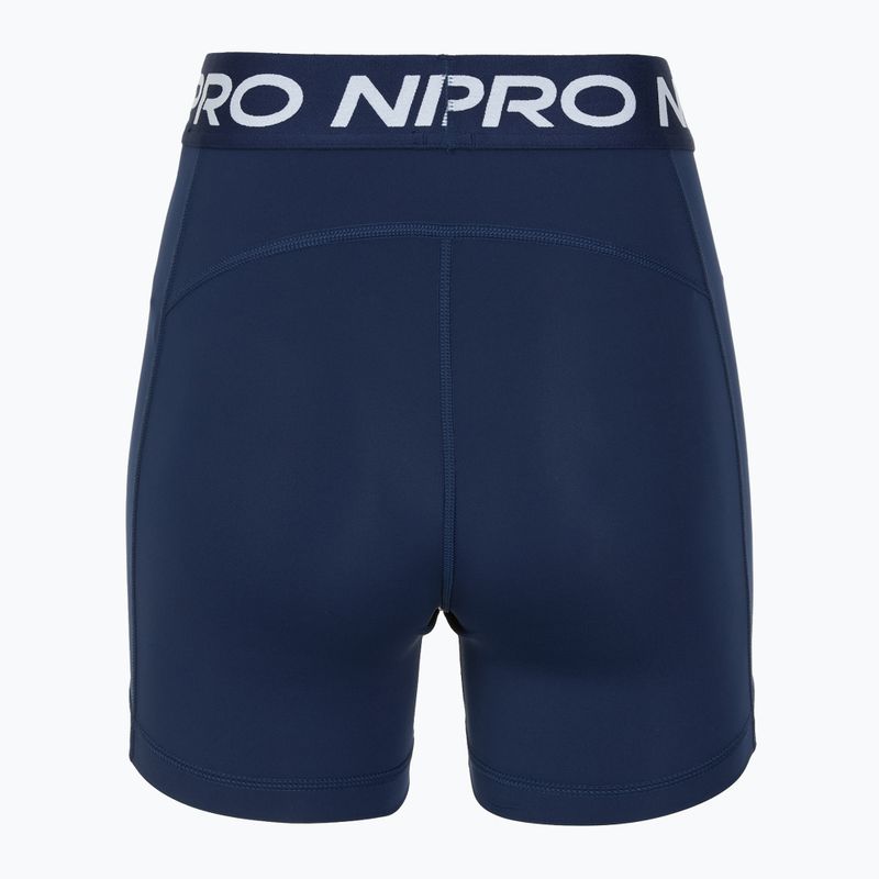 Damen-Trainingsshorts Nike Pro 365 5" midnight navy/weiß 6