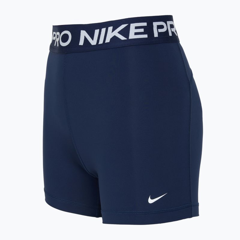 Damen-Trainingsshorts Nike Pro 365 5" midnight navy/weiß 7