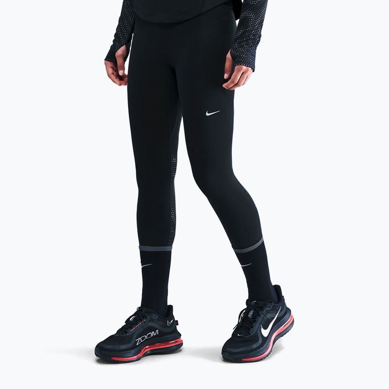 Damen-Laufleggings Nike Tempo Flash High-Waisted 7/8 black