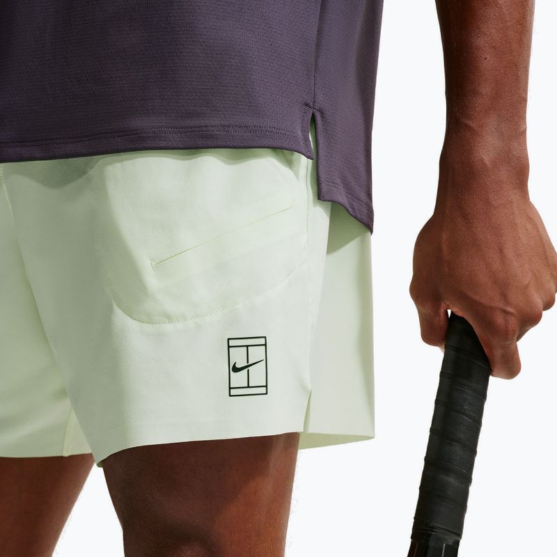 Herren-Tennisshorts Nike Court Dri-Fit Advantage 6" volt tint/black 6