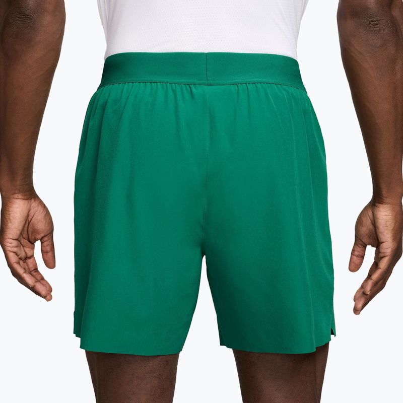 Herren-Tennisshorts Nike Court Dri-Fit Advantage 6" malachite/white 2