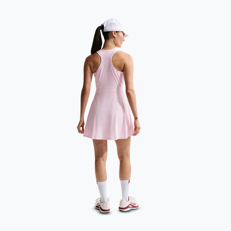 Tenniskleid Nike Victory Dri-Fit pink foam/white 2