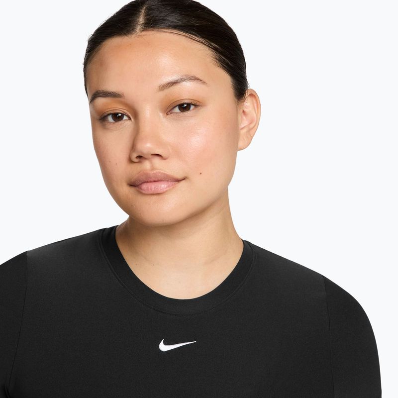 Damen-Tennis-Shirt Nike Victory Dri-Fit black/white 3
