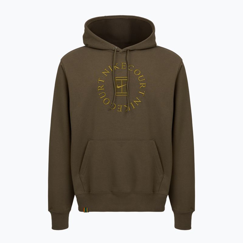 Herren-Tennis-Hoodie Nike Court Dri-Fit Heritage French Terry Hoodie dark hazel/saffron quartz 4