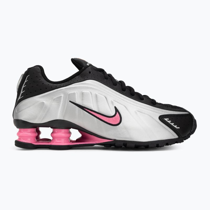 Schuhe Nike Shox R4 black/pinksicle/metallic silver 2