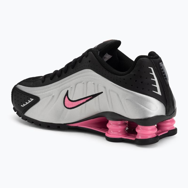 Schuhe Nike Shox R4 black/pinksicle/metallic silver 3